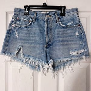 Agolde Parker Vintage Cut Off Shorts